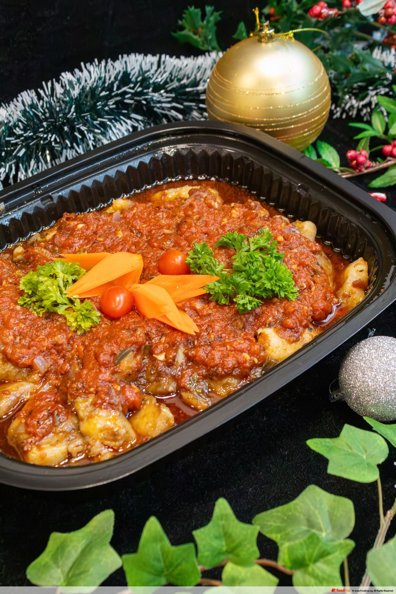 Mediterranean Dory with Tomato, Olive & Herbs